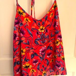 Hollister Floral Flowy Tank